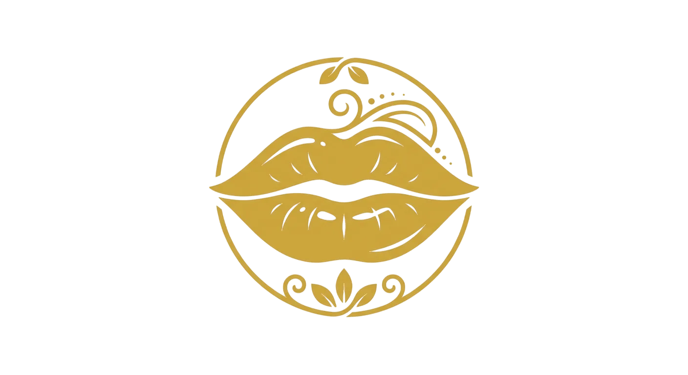 Ícone de cuidados e beleza labial